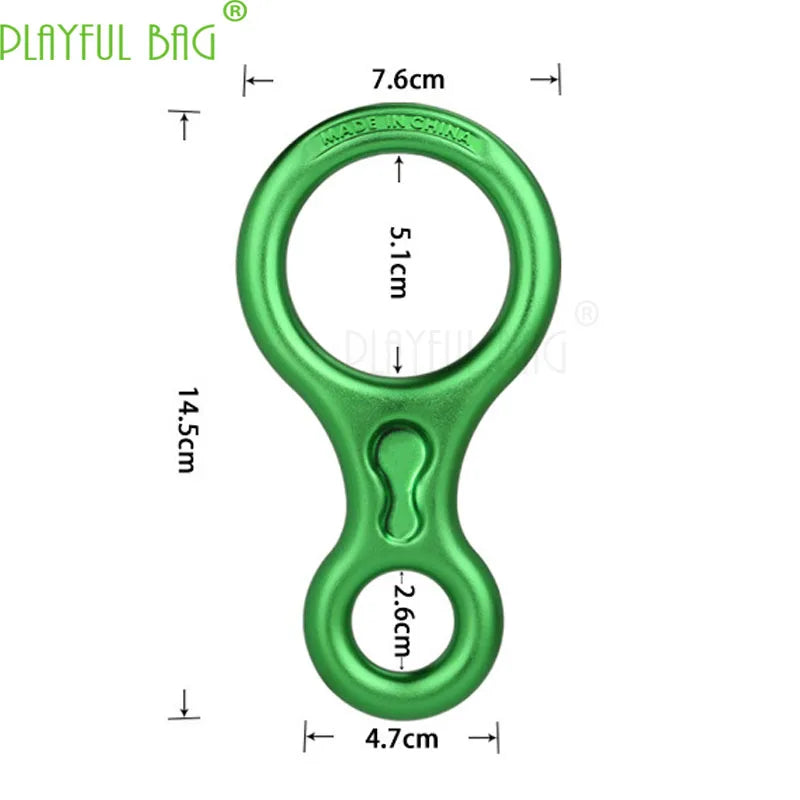 35KN outdoor climbing 8 ring