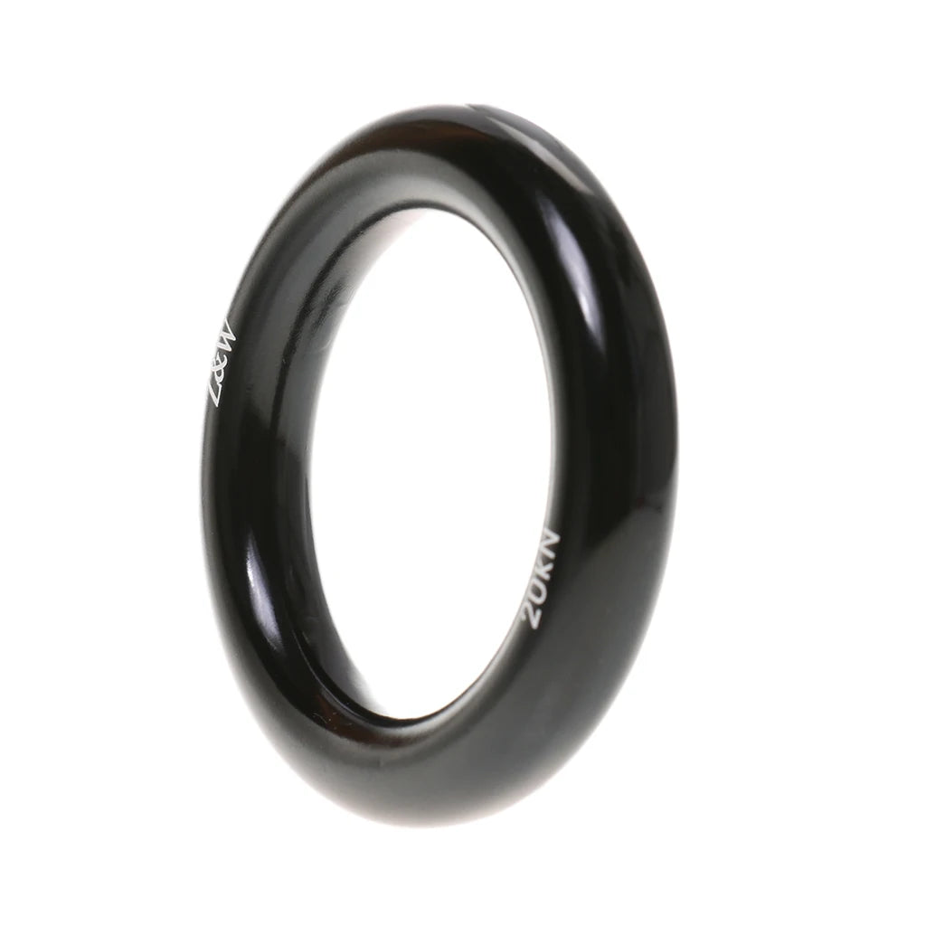 22KN / 4500lbs Rock Climbing Rappel O Ring Bail