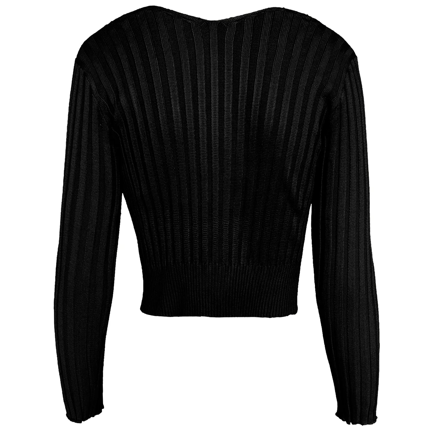 Tossy Women Ribbed Knit Cropped Top