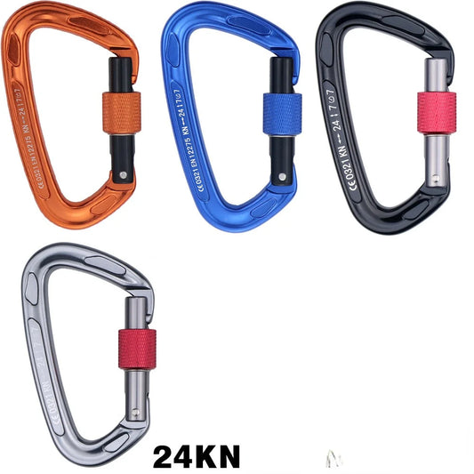 Aviation Aluminum Carabiner Outdoor Climbing Rock Climbing Aerial Work Safety Buckle