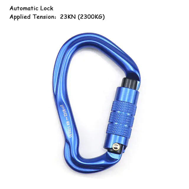 D Shape Climbing Carabiner