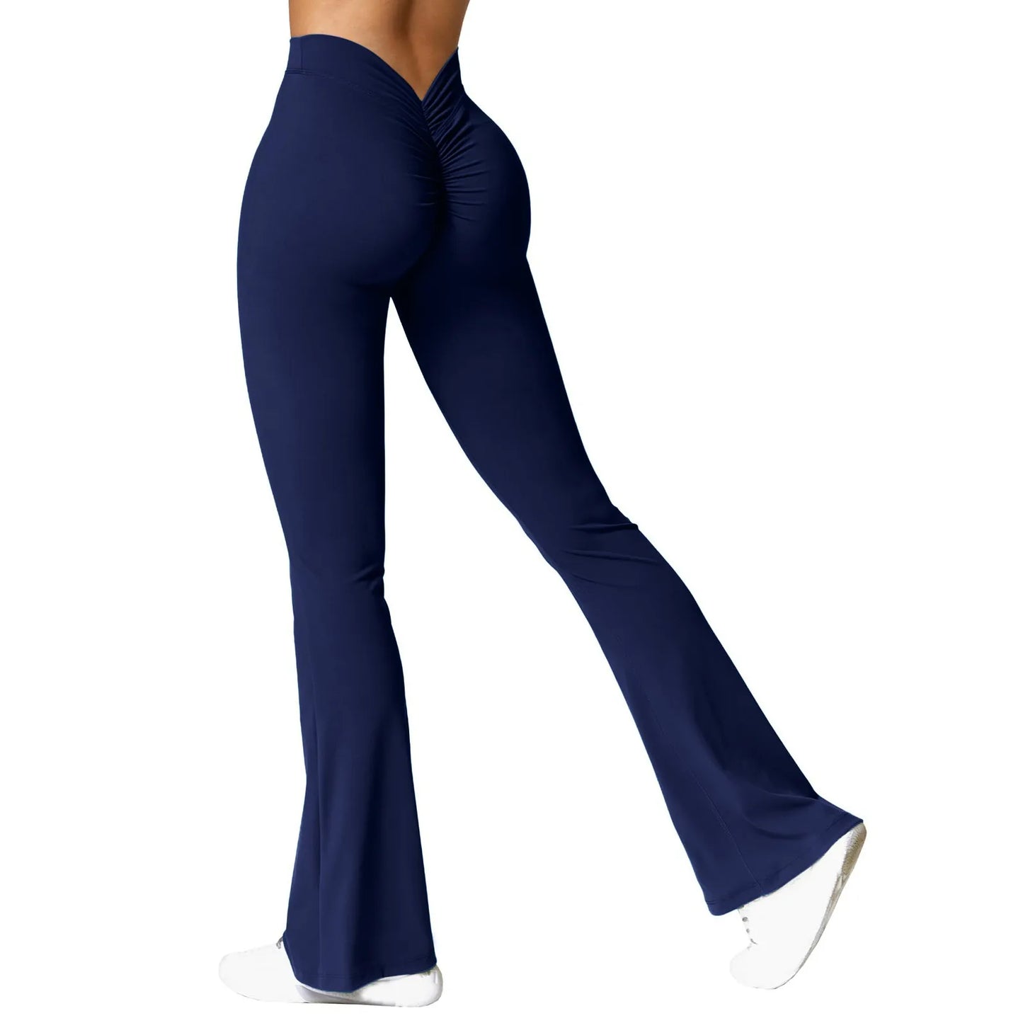 Woman Leggins Yoga Basic V Waist Pants